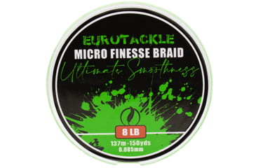 Image of Eurotackle Micro Finesse Ultimate Smoothness Braid 8Lbs - 165Yds, 301103