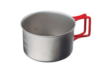 Image of Evernew Titanium 400mL Cup w/ Folding Handle, Titanium, 696942