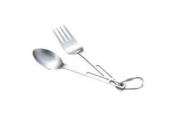 Image of Evernew Titanium Fork And Spoon S ECA349