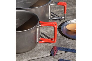 Image of Evernew Titanium Non-Stick DX2 Pot Set-0.9L
