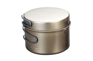 Image of Evernew Titanium Non-Stick DX3 Pot Set-1.3L