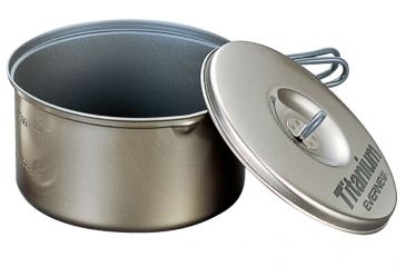 Image of Evernew Titanium Non Stick Pot w/Handle