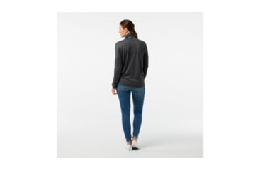 Image of Smartwool Everyday Exploration Drop Shoulder Long Sleeve-Women's, Charcoal, Medium, SW000306003-M