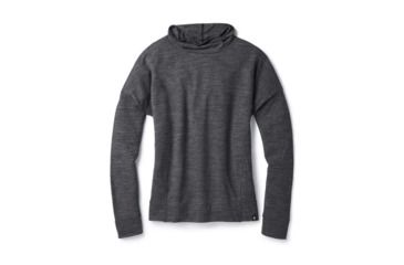 Image of Smartwool Everyday Exploration Drop Shoulder Long Sleeve-Women's, Charcoal, Medium, SW000306003-M