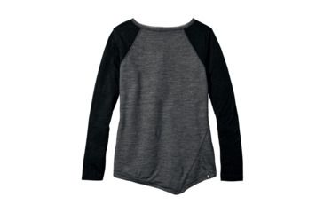 Image of Smartwool Everyday Exploration Long Sleeve Tee-Women's, Charcoal, Small, SW016213003-S