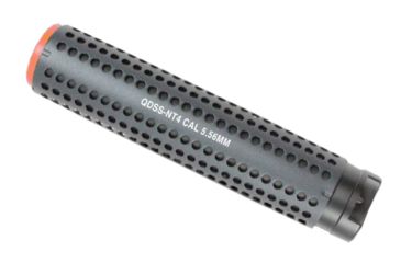 Image of Evike Exclusive Night Fire Dual Sensor Airsoft Auto Tracer / Mock Silencer Barrel Extension Thread, Negative, Black, Medium, UFC-AR-55-OS