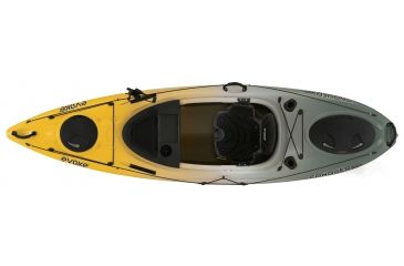 Image of Evoke Paddle Sports Conquer 100 Fishing Kayak-Storm