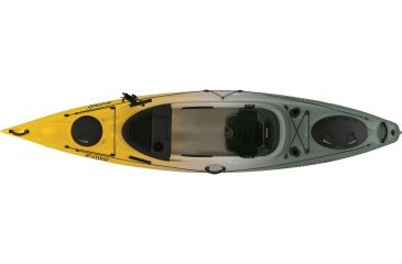 Image of Evoke Paddle Sports Conquer 120 Fishing Kayak-Storm