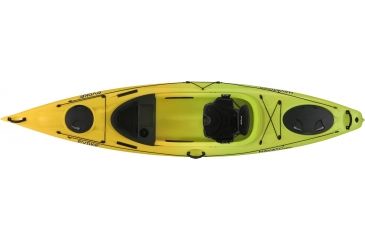 Image of Evoke Paddle Sports Navato 120 Sit In Kayak-Lemon Lime
