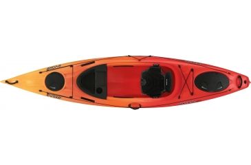 Image of Evoke Paddle Sports Navato 120 Sit In Kayak-Sunset