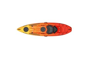Image of Evoke Paddle Sports Vue 100 Sit On Kayak-Sunset