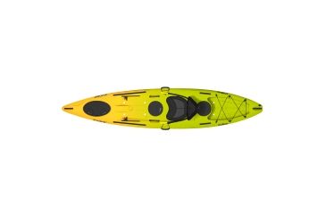Image of Evoke Paddle Sports Vue 120 Sit On Kayak-Lemon Lime