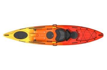Image of Evoke Paddle Sports Vue 120 Sit On Kayak-Sunset
