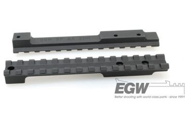 Image of Evolution Gun Works Picatinny Scope Mount, Remington Model XP-100, Short Action, 0 MOA, Black, 40200
