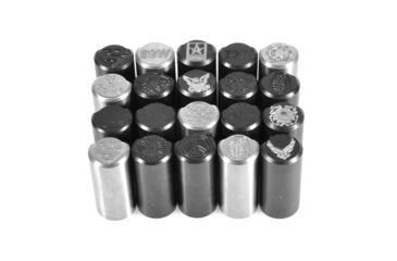 Image of Evolution Gun Works Barrel Bushing and Monogrammed Spring Plug Set - .701 OD Gunsmith Fit Straight Bore, Blue, 14011