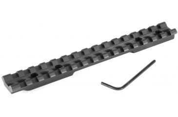 Image of Evolution Gun Works Browning A-Bolt III Short Action Picatinny Rail Ambidextrous Scope Mount 0 Moa, Black, 43403