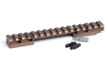 Image of Evolution Gun Works HD Picatinny Scope Mount, Browning X-Bolt, Short Action, 0 MOA, Bronze, 81020B