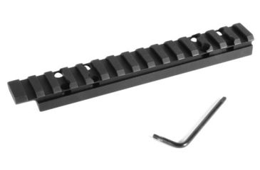 Image of Evolution Gun Works HD Picatinny Scope Mount, Browning X-Bolt, Long Action, 20 MOA, Matte Black, 81026