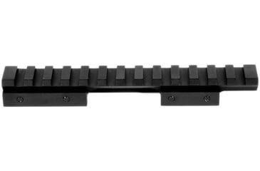 Image of Evolution Gun Works HD Picatinny Scope Mount, CZ 452/CZ 453/CZ 455/CZ 511, Standard Action, 0 MOA, Matte Black Hardcoat, 80910