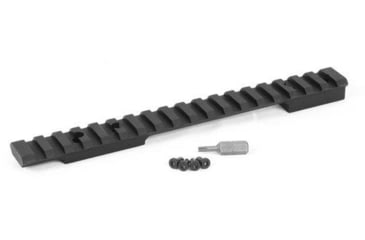 Image of Evolution Gun Works HD Picatinny Scope Mount, Montana Rifle 1999, Long Action, 0 MOA, 7.458in, Aluminum, Matte Black, 81110