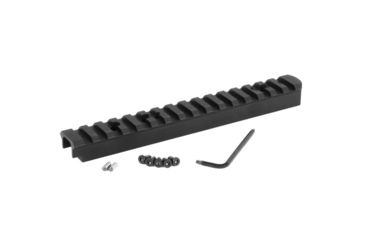 Image of Evolution Gun Works HD Tikka T3X Tac A1 Picatinny Rail Scope Mount 20 MOA Ambidextrous, Aluminum, Matte Black, 80512