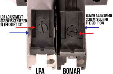 Image of Evolution Gun Works Leupold DeltaPoint Pro Sight Mount, JPoint, Redfield Accelerator, and Optima, Bomar, 1.604in, Aluminum, Matte Black Hardcoat, 49419