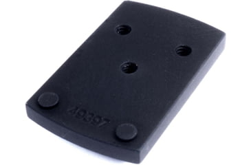 Image of Evolution Gun Works Leupold DeltaPoint Pro Sight Mount, JPoint, Redfield Accelerator, and Optima, CZ Shadow 2, 1.604in, Aluminum, Matte Black Hardcoat, 49397