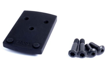 Image of Evolution Gun Works Leupold DeltaPoint Pro Sight Mount, JPoint, Redfield Accelerator, and Optima, CZ Shadow 2, 1.604in, Aluminum, Matte Black Hardcoat, 49397