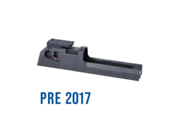 Image of Evolution Gun Works Leupold DeltaPoint Pro Sight Mount, JPoint, Redfield Accelerator, and Optima, Desert Eagle Pre 2017, 1.604in, Aluminum, Matte Black Hardcoat, 49405