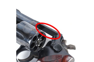 Image of Evolution Gun Works Leupold DeltaPoint Pro Sight Mount, JPoint, Redfield Accelerator, and Optima, S&amp;W Revolver, 49417