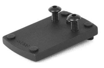 Image of Evolution Gun Works Leupold DeltaPoint Pro Sight Mount, JPoint, Redfield Accelerator, and Optima, Sig P210, 1.604in, Aluminum, Matte Black Hardcoat, 49398