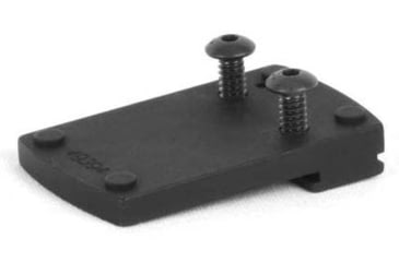 Image of Evolution Gun Works Leupold DeltaPoint Pro Sight Mount, JPoint, Redfield Accelerator, and Optima, Walther PPQ M2, 1.604in, Aluminum, Matte Black Hardcoat, 49394