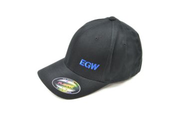 Image of Evolution Gun Works Logo Baseball Cap w/ Embroidered Blue Logo, Black, Large/Extra Large, 70431