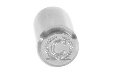 Image of Evolution Gun Works Monogrammed Spring Plug - Caspian Logo, Stainless, 98028