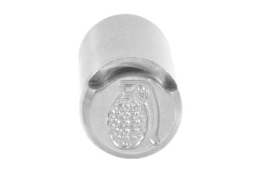Image of Evolution Gun Works Monogrammed Spring Plug - Grenade, Stainless, 98030