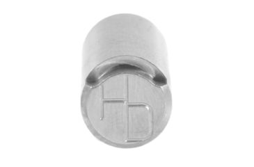 Image of Evolution Gun Works Monogrammed Spring Plug - HD Logo, Stainless, 98029