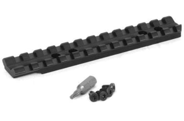 Image of Evolution Gun Works Picatinny Rail Scope Mount, Henry Long Ranger, 0 MOA, Aluminum, Matte Black, 46210