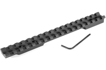 Image of Evolution Gun Works Picatinny Rail Scope Mount, Win 70 HH, .437 Middle, 0 MOA, 7.064in, Aluminum, Matte Black, 42402