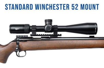 Image of Evolution Gun Works Picatinny Scope Mount, Win 52 Target fits Kimber 82C, 82G, Anschutz 64, 0 MOA, 42700