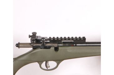 Image of Evolution Gun Works Savage Rascal Picatinny Rail Scope Mount Cut for Williams Sight, 5.094 in, Aluminum, Matte Black, 41965