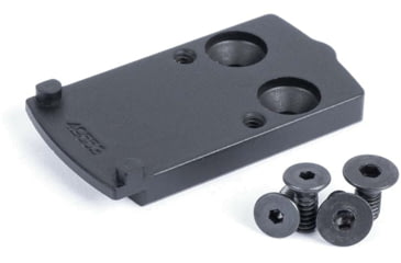 Image of Evolution Gun Works Ruger Max 9 EGW Scope Red Dot Sight Mount, RMR, Black, 49553