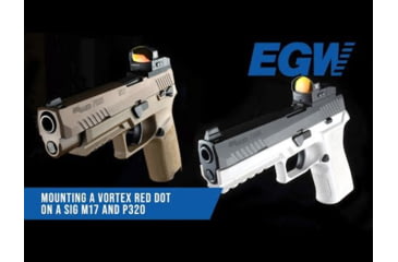 Image of Evolution Gun Works Sig Sauer M17/M18 Optics Ready Adapter Plate, Black, 49201