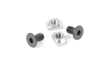 Image of Evolution Gun Works Stainless M-LOK Nuts with Screws, 10-24 Thread, 2 pack, Stainless, 49980
