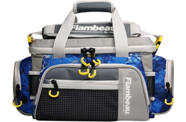 Image of Evolution Outdoor 5007 Pro-Angler Zerust Tackle Bag, Includes 3 Trays, Kinetic Blue, FL30001
