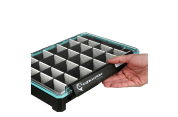 Image of Evolution Outdoor Ballistix 3.7 Tray, Black clear, 3700 sz tackle tray, BLX37