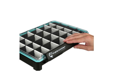 Image of Evolution Outdoor Ballistix 3.7 Tray, Black clear, 3700 sz tackle tray, BLX37