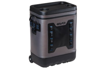 Image of Evolution Outdoor Design EVO Leak Proof Rolling Cooler, Gray/Black, 25qt, 25001-EV