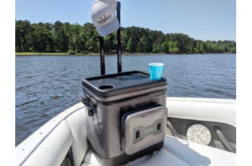 Image of Evolution Outdoor Design EVO Leak Proof Rolling Cooler, Gray/Black, 50qt, 25000-EV