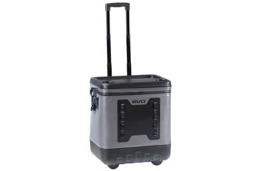 Image of Evolution Outdoor Design EVO Leak Proof Rolling Cooler, Gray/Black, 50qt, 25000-EV