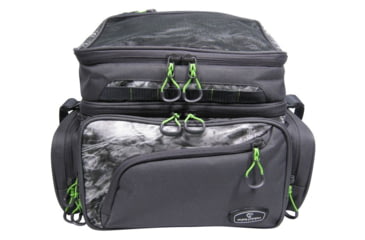 Image of Evolution Outdoor Large Mouth Pro Performance Tackle Bag, Mossy Oak Elements / Grey / White / Green, 13.5in x 16in x 11.50in, 31020-EV